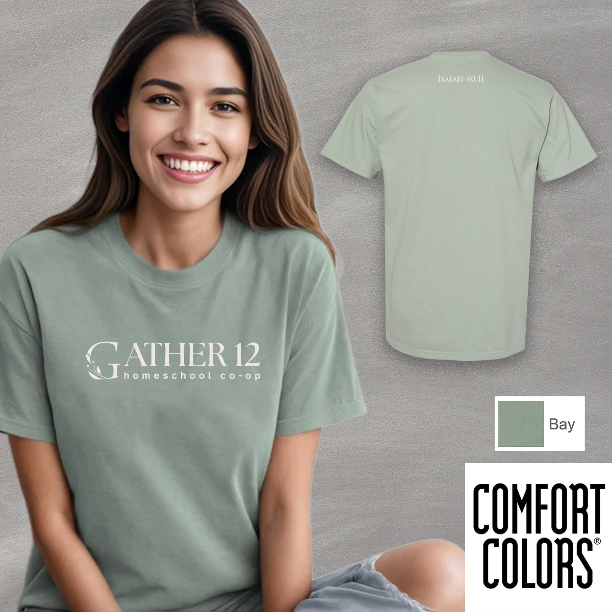 G12 - Printed - Unisex Adult - Comfort Colors® Heavyweight Ring Spun Tee