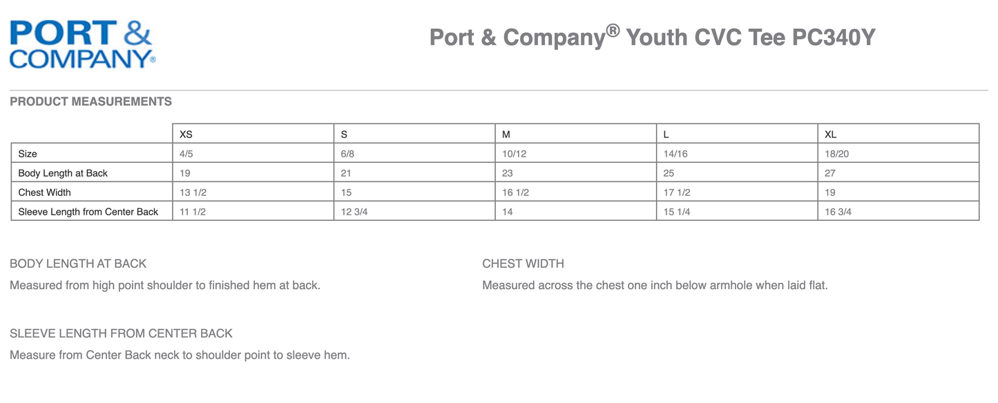 Double L - Soft Cotton Blend Youth Sized Tees
