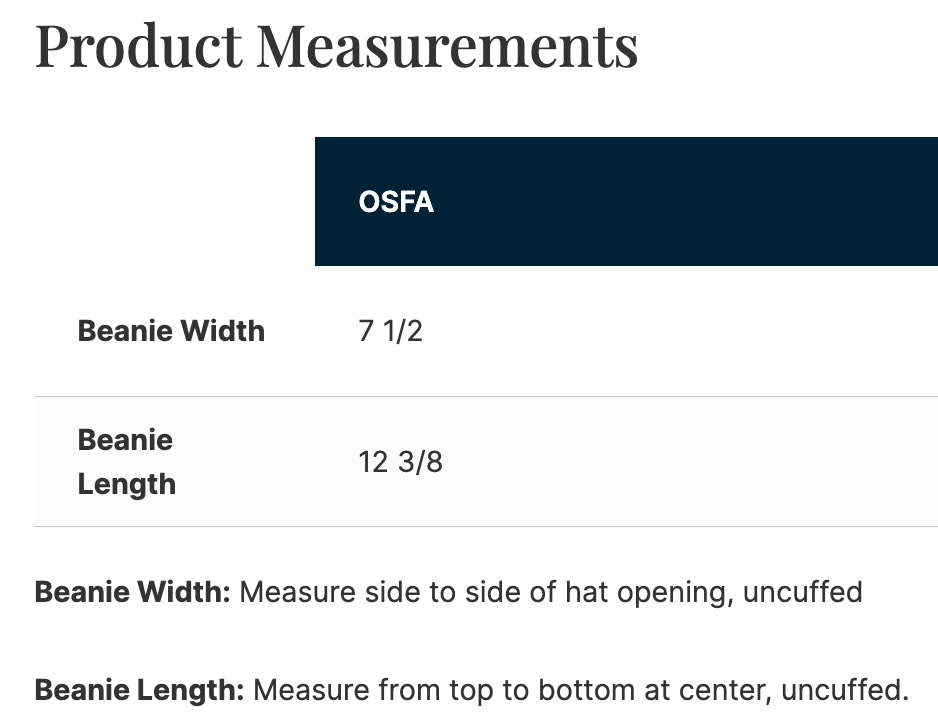 MF - Embroidered - Port Authority® Knit Cap