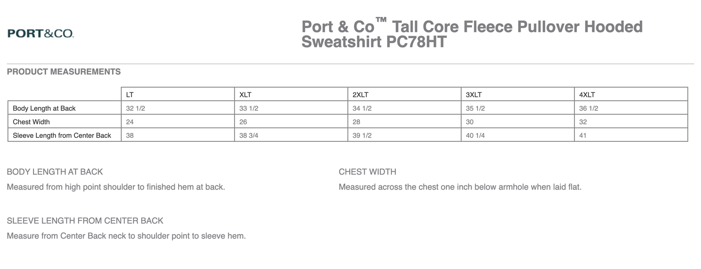 Ken's Oil Diagonal Print - Tall Hoodie