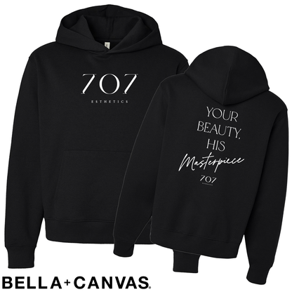 707 - Your Beauty His Masterpiece - BELLA+CANVAS® - Unisex 10 oz. Heavyweight Hoodie