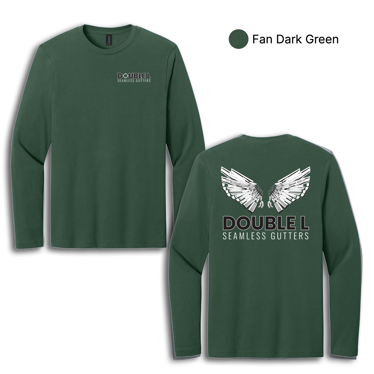 Double L - Printed Gildan Softstyle® Long Sleeve T-Shirt