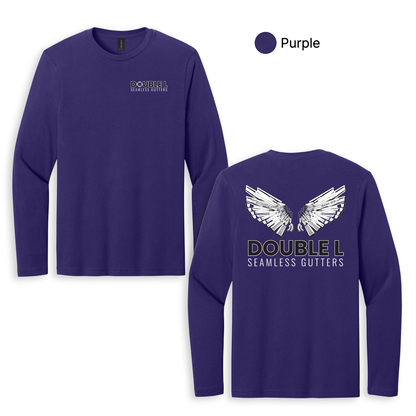 Double L - Printed Gildan Softstyle® Long Sleeve T-Shirt