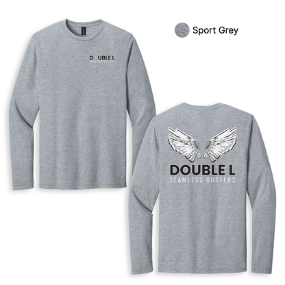 Double L - Printed Gildan Softstyle® Long Sleeve T-Shirt