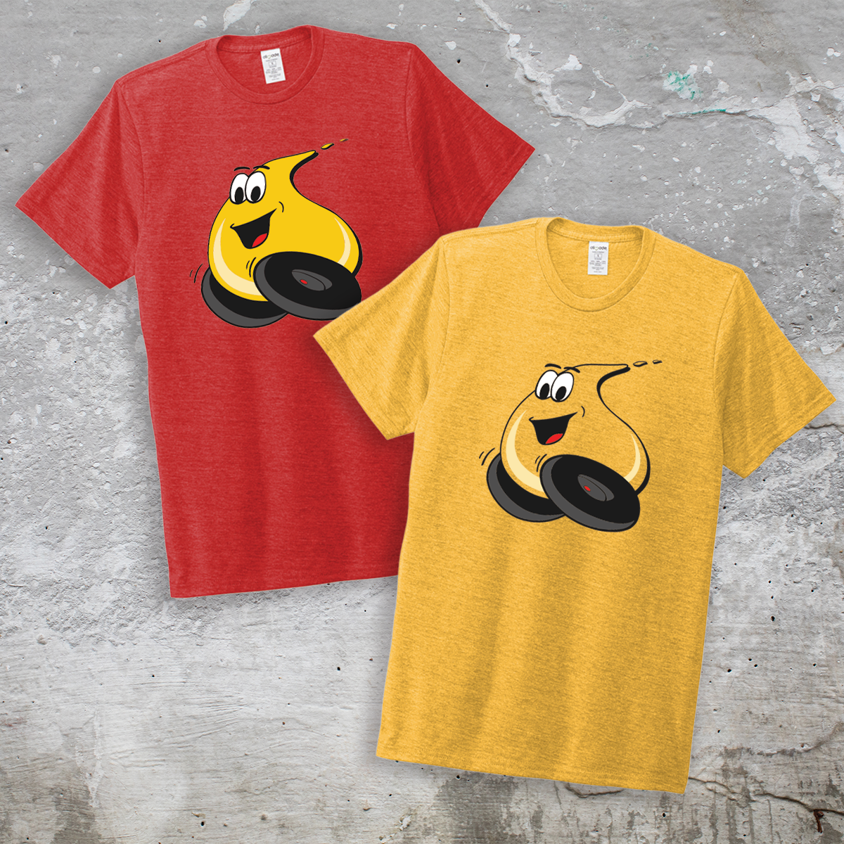 Ken's Oil Full Front Kirby Print - Allmade® Unisex Tri-Blend Tee