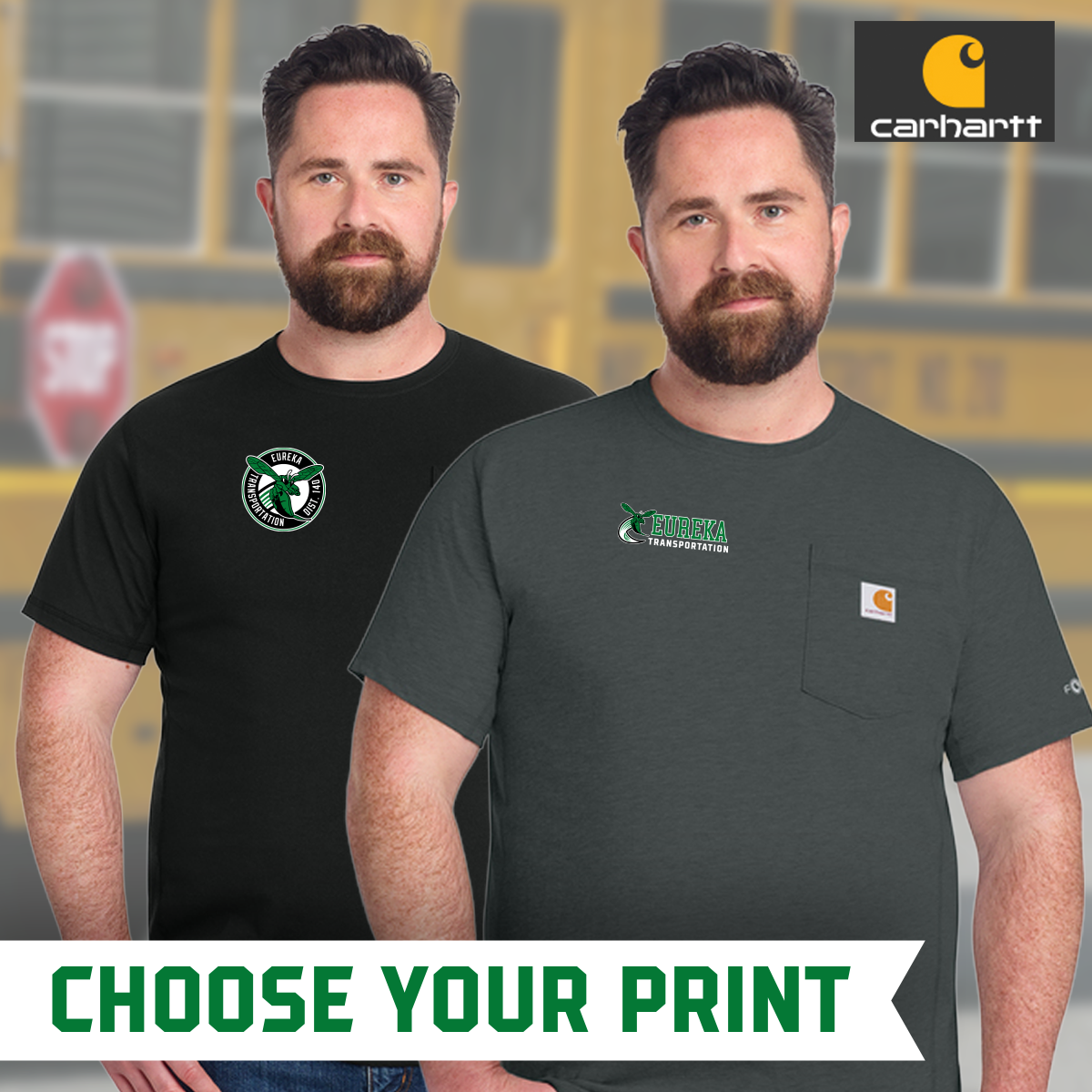 D140TD - Printed - Carhartt Force® Short Sleeve Pocket T-Shirt