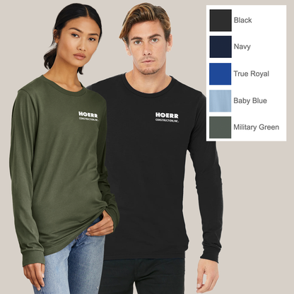 HC - Printed - BELLA+CANVAS® Unisex Jersey Long Sleeve Tee