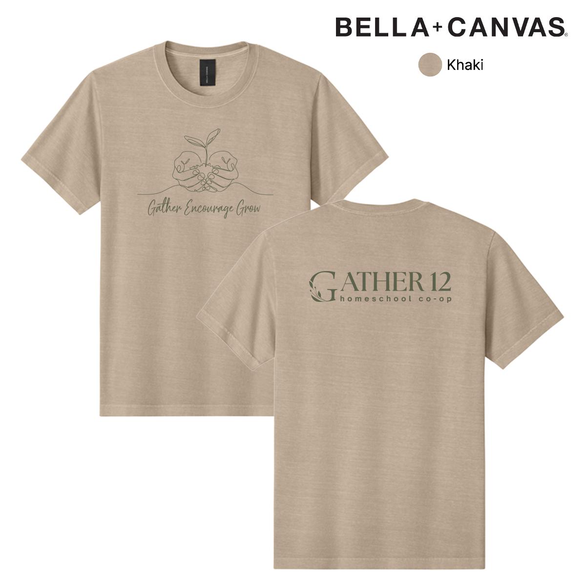 G12 - Printed - Unisex Adult - BELLA+CANVAS® Unisex Heavyweight Garment-Dyed Tee