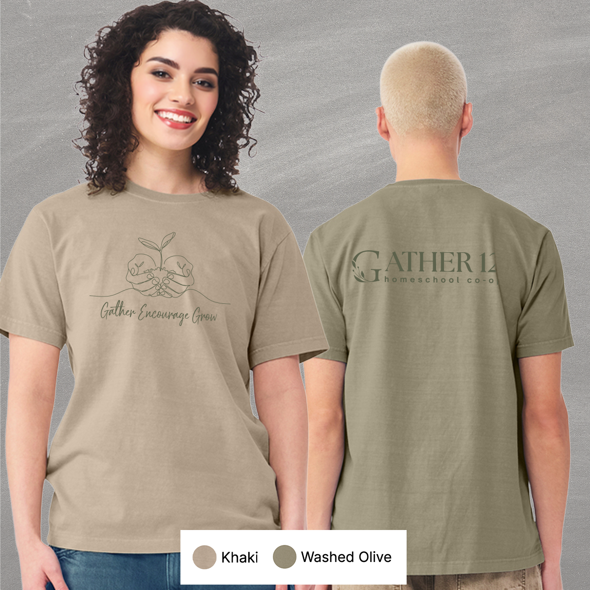 G12 - Printed - Unisex Adult - BELLA+CANVAS® Unisex Heavyweight Garment-Dyed Tee