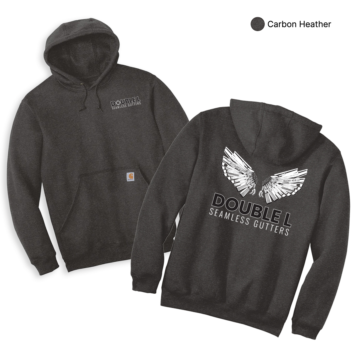 Double L - Printed Carhartt® Midweight Hooded Sweatshirt