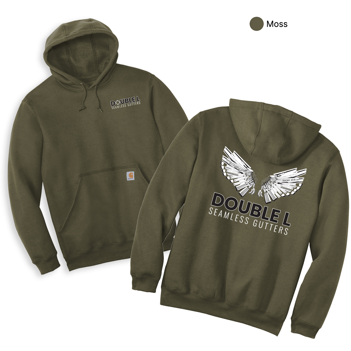 Double L - Printed Carhartt® Midweight Hooded Sweatshirt