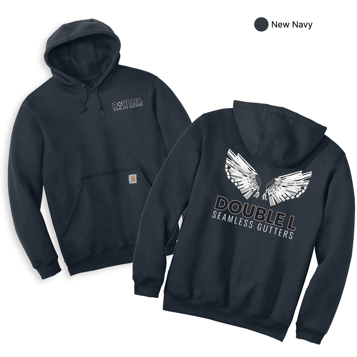 Double L - Printed Carhartt® Midweight Hooded Sweatshirt