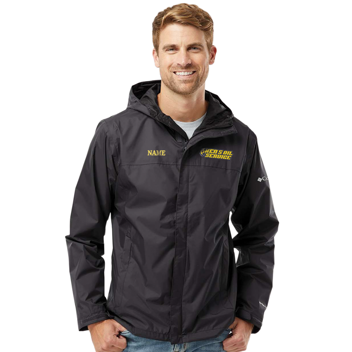 Ken's Oil Embroidered Columbia's Men's Watertight™ II Jacket
