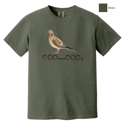 Bow'd Up - Coo... Coo. - Comfort Colors® Heavyweight Ring Spun Tee - Unisex Cut