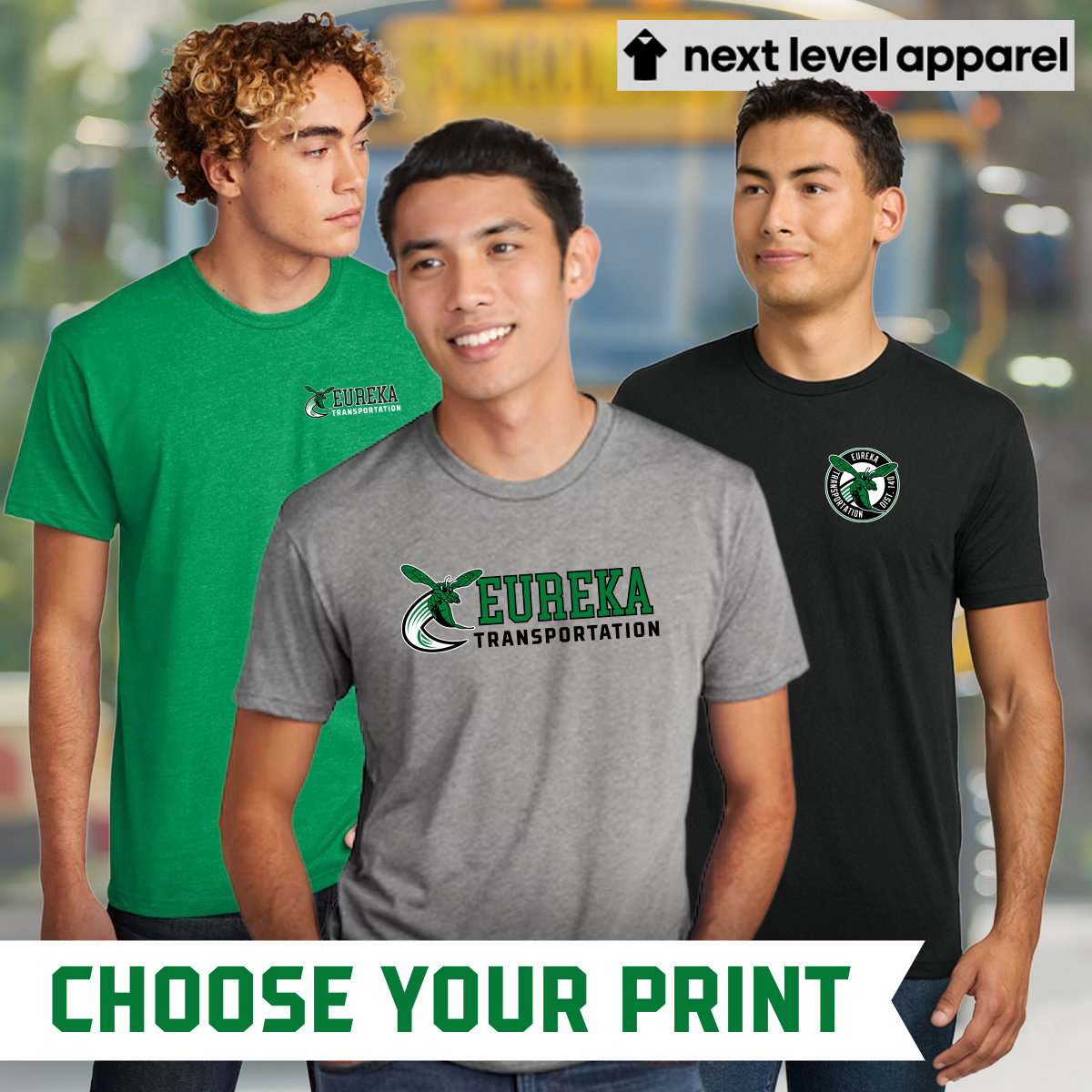 D140TD - Printed - Next Level Apparel® Unisex Adult CVC Tee