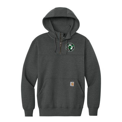 D140TD - Printed - Carhartt® Rain Defender® Paxton Heavyweight Hooded Zip Mock Sweatshirt