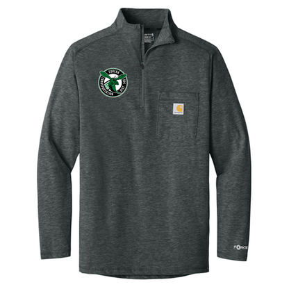 D140TD - Printed- Carhartt Force® 1/4-Zip Long Sleeve T-Shirt