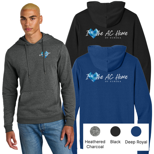 EACH - I Love the AC Home of Eureka - District® Perfect Tri® Fleece Pullover Hoodie