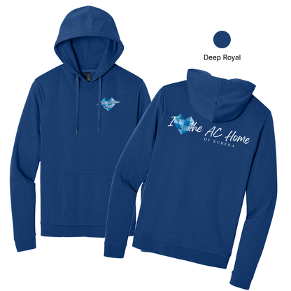 EACH - Printed - I Heart the AC Home of Eureka - District® Perfect Tri® Fleece Pullover Hoodie