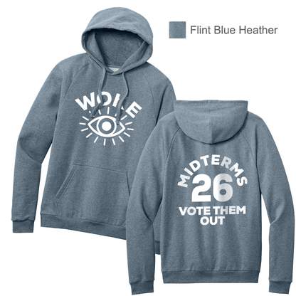 Just WOKE - District® Cloud Fleece Hoodie - Unisex Cut