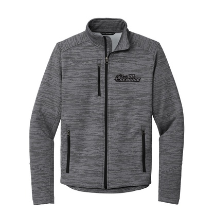 Ken's Oil Embroidered Port Authority® Digi Stripe Fleece Jacket