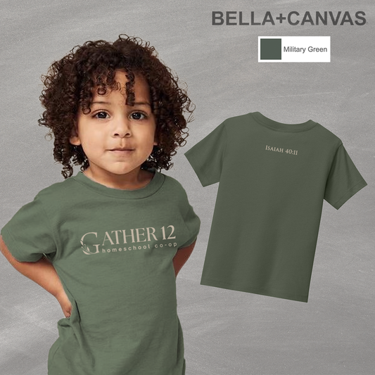 G12 - Printed - BELLA+CANVAS® Toddler Jersey Tee