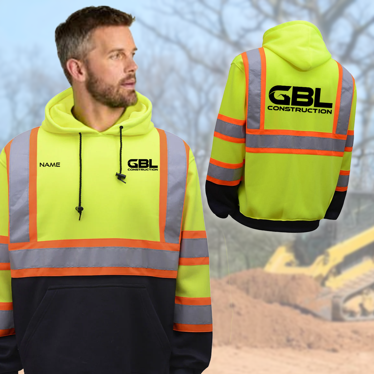 GBL - Printed - Class 3 Two Tone Pullover Sweatshirt