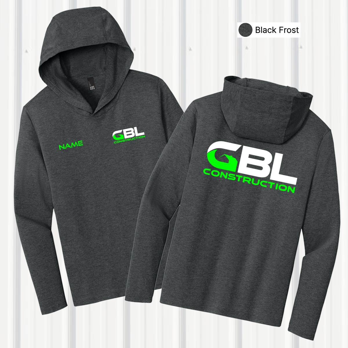 GBL - Printed - District® Perfect Tri® Long Sleeve Hoodie