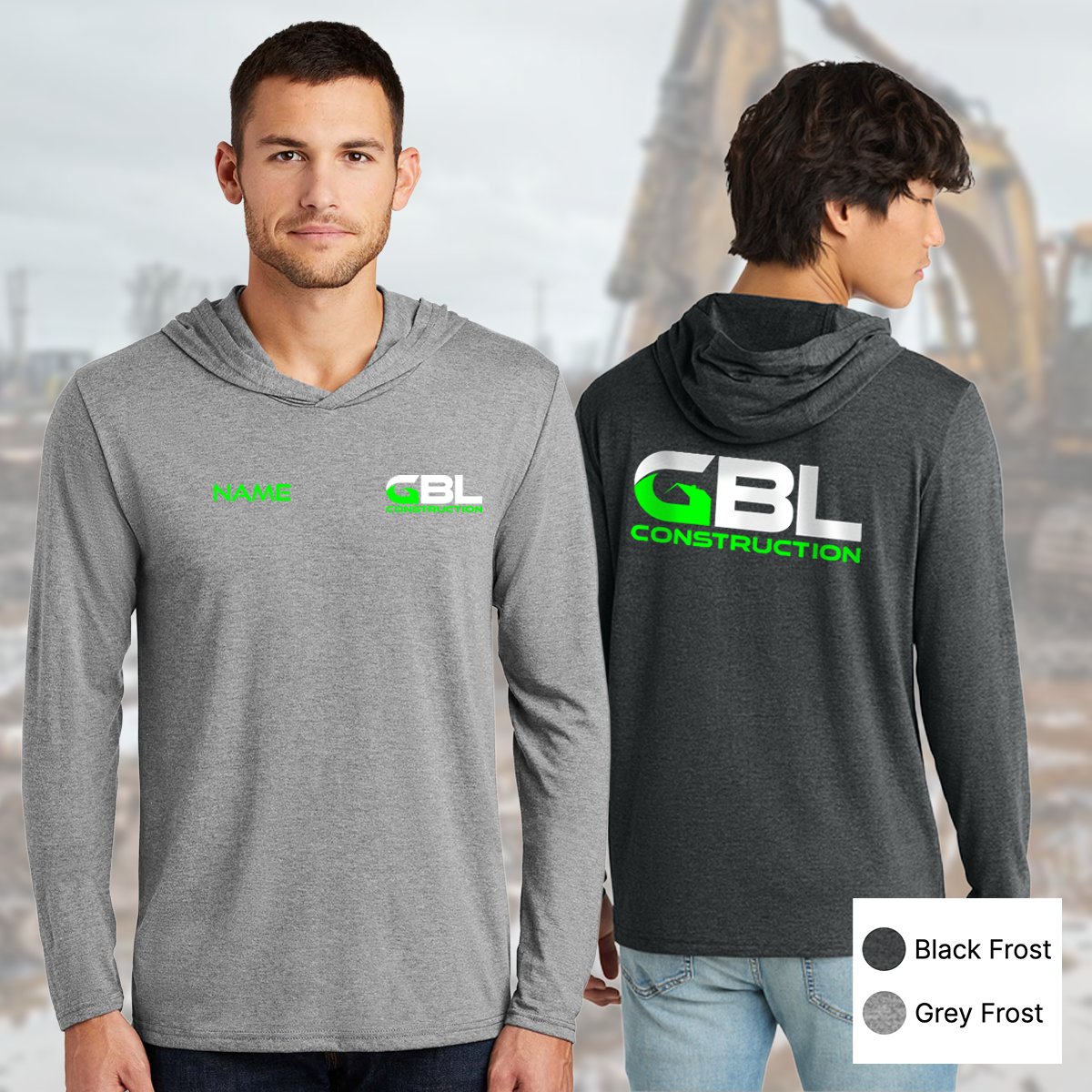 GBL - Printed - District® Perfect Tri® Long Sleeve Hoodie
