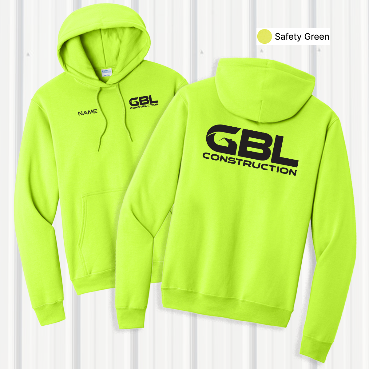 GBL - Printed - Port & Co™ Core Fleece Pullover Hooded Sweatshirt