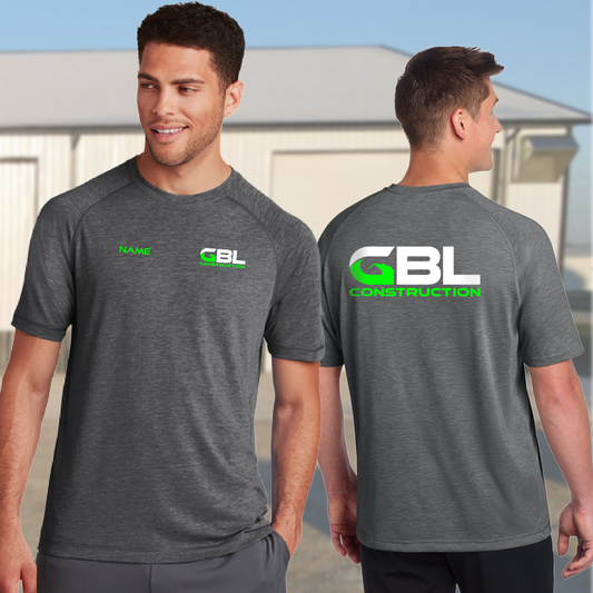 GBL - Printed - Sport-Tek® PosiCharge® Tri-Blend Wicking Raglan Tee