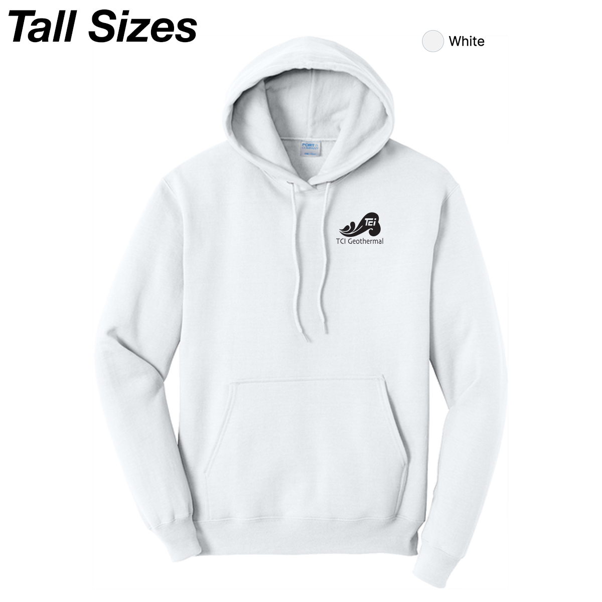 TCI - Port & Co® Tall Core Fleece Pullover Hooded Sweatshirt