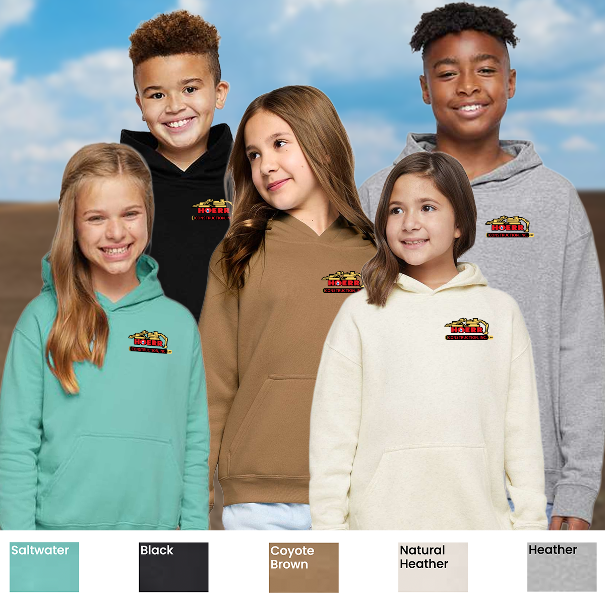 HC - Printed - LAT Youth Hoodie Sweatshirt