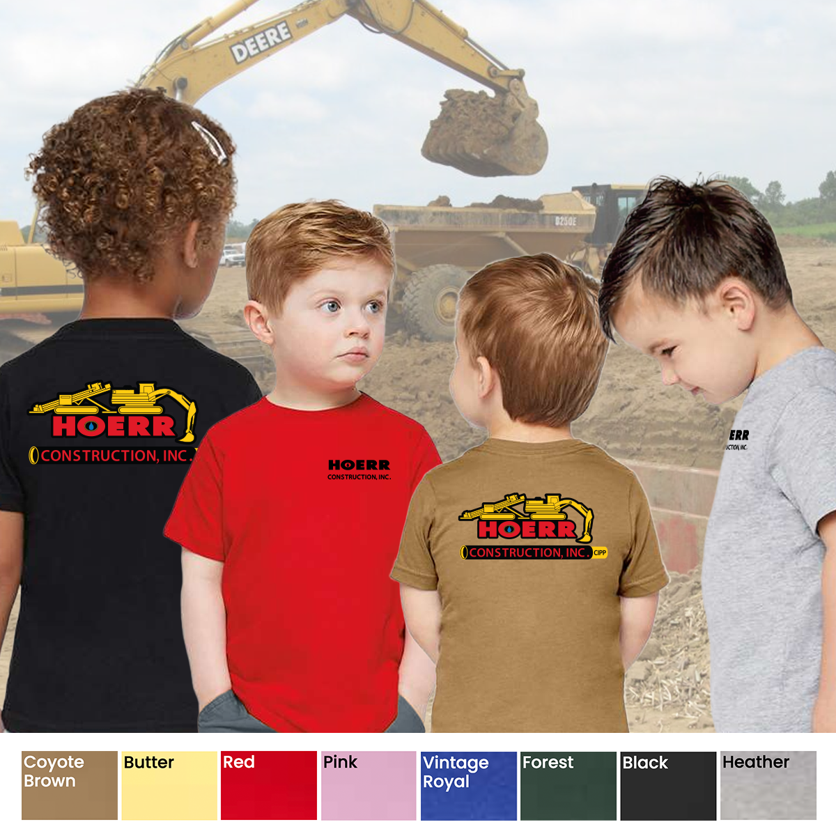 HC - Printed - Rabbit Skins Toddler Fine Jersey Tee
