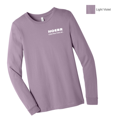 HC - Printed - BELLA+CANVAS® Unisex Jersey Long Sleeve Tee - The Ladies' Requested Colors