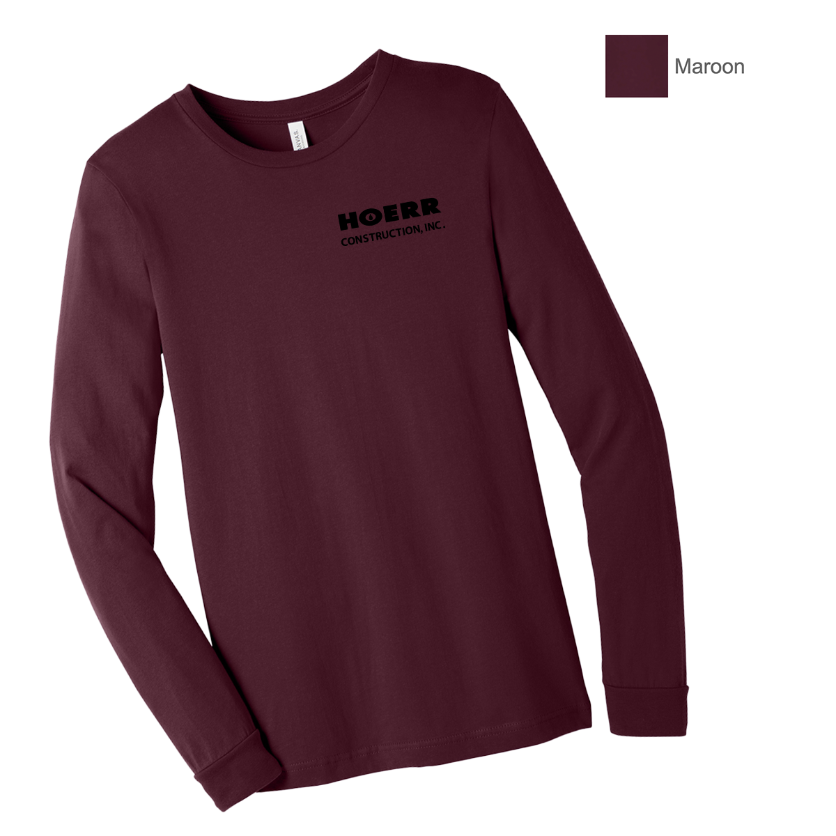 HC - Printed - BELLA+CANVAS® Unisex Jersey Long Sleeve Tee - The Ladies' Requested Colors