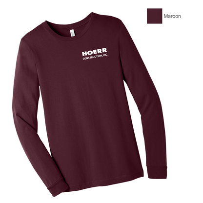 HC - Printed - BELLA+CANVAS® Unisex Jersey Long Sleeve Tee - The Ladies' Requested Colors