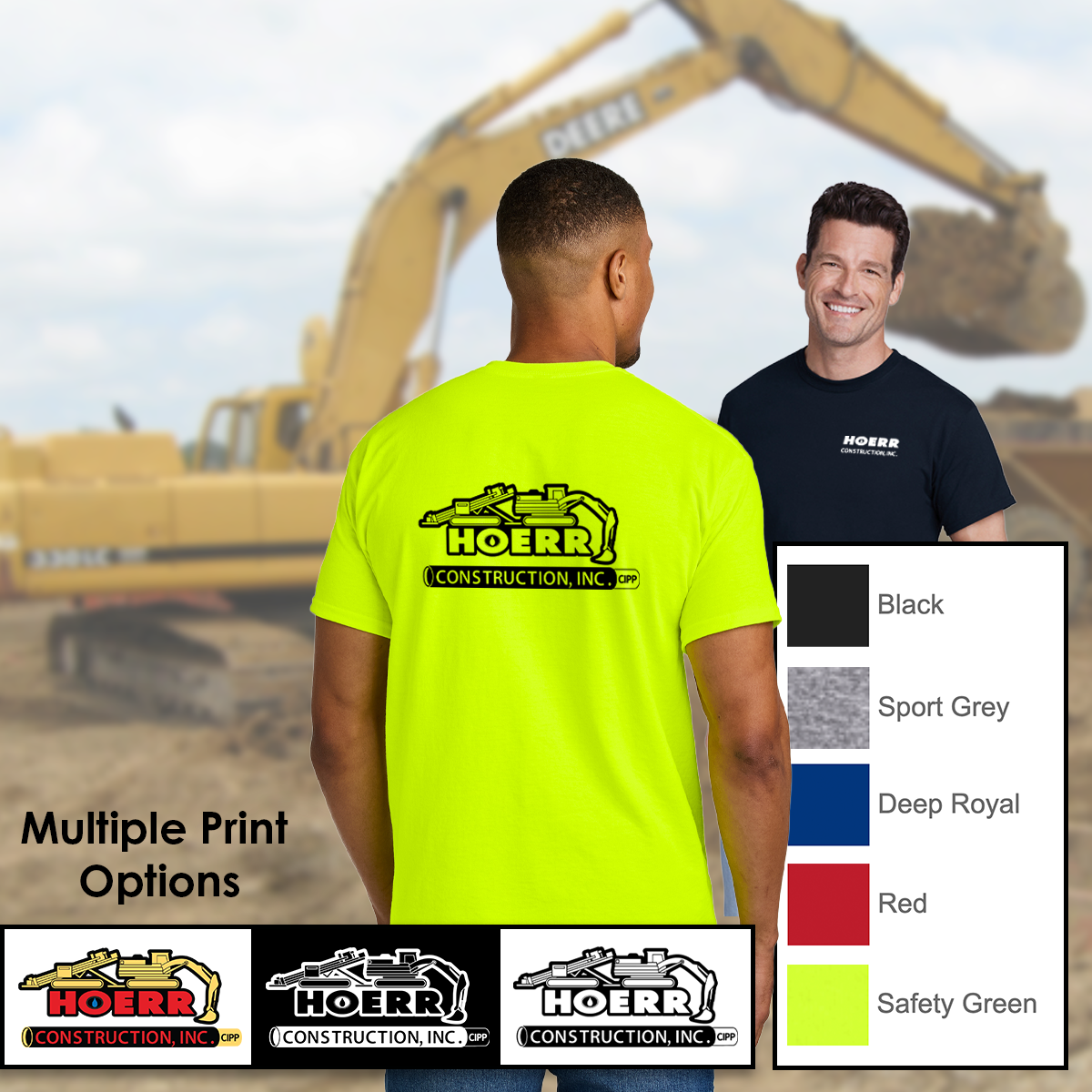 HC - Printed - Gildan® DryBlend® 50 Cotton/50 Poly T-Shirt