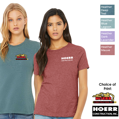 HC - Printed - BELLA+CANVAS® Women’s Relaxed CVC Tee