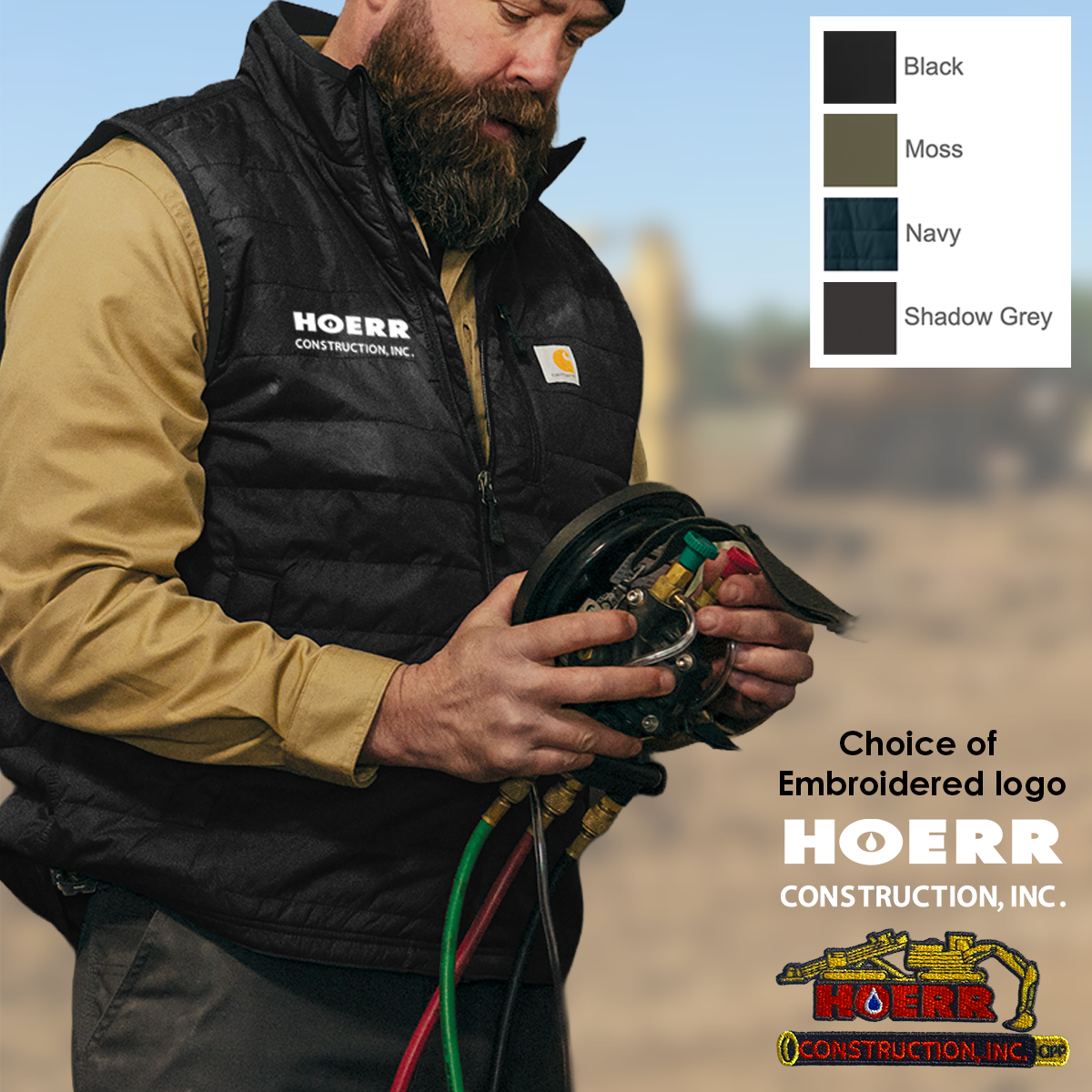 HC - Embroidered - Unisex Carhartt® Gilliam Vest