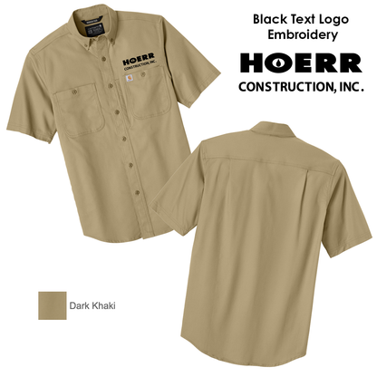 HC - Embroidered - Carhartt® Rugged Professional™ Series Short Sleeve Shirt