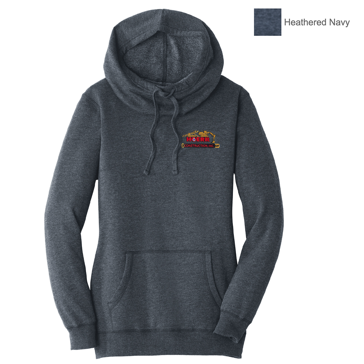 HC - Embroidered - District ® Women’s Lightweight Fleece Hoodie