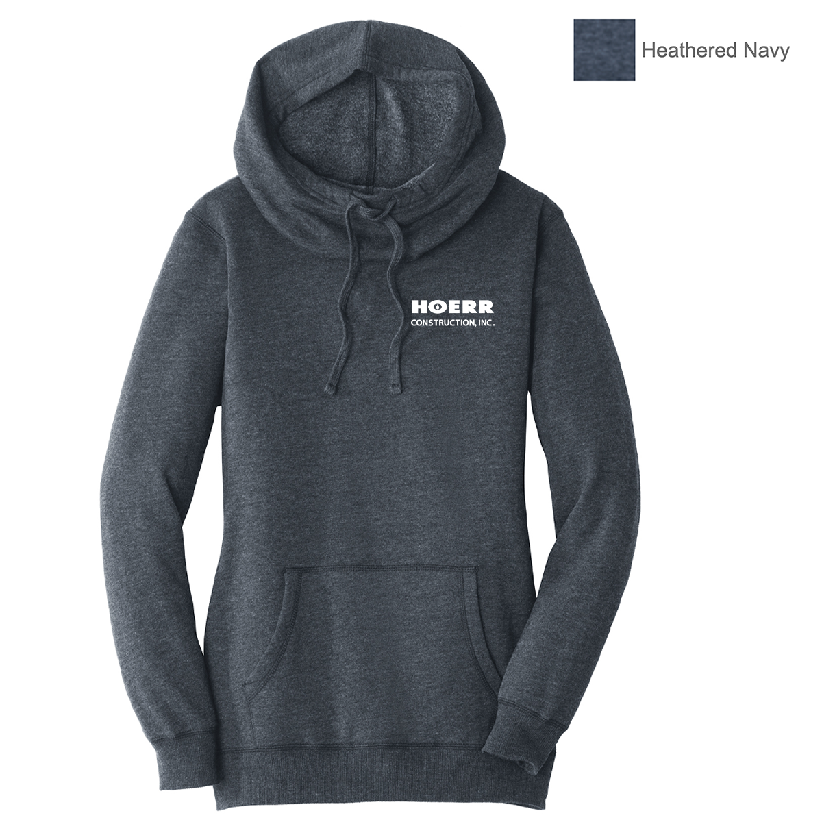 HC - Embroidered - District ® Women’s Lightweight Fleece Hoodie