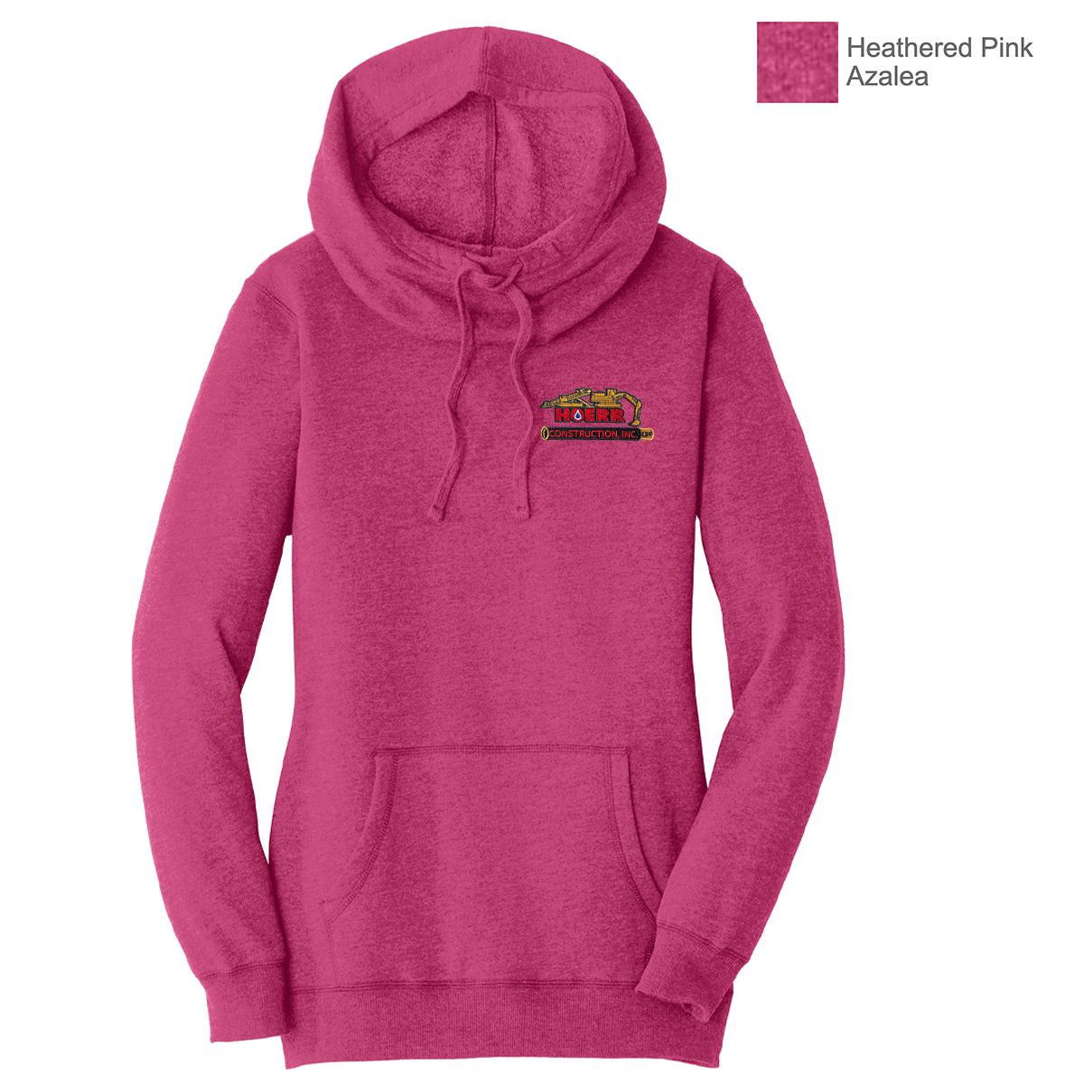 HC - Embroidered - District ® Women’s Lightweight Fleece Hoodie