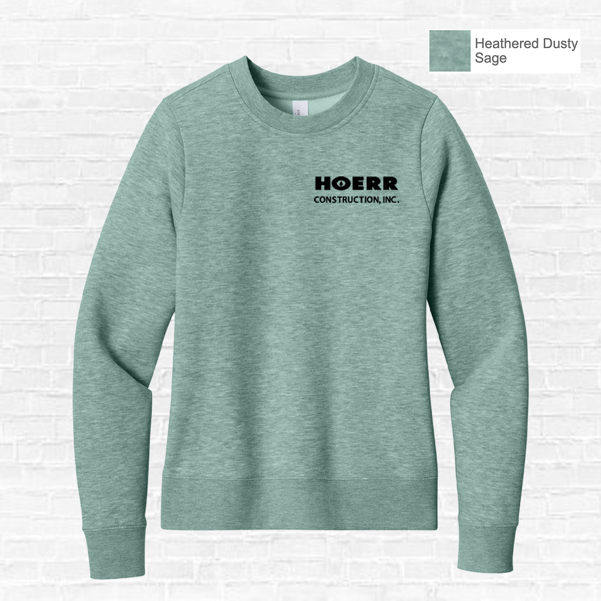 HC - Embroidered - District® Women’s V.I.T.™ Fleece Crew