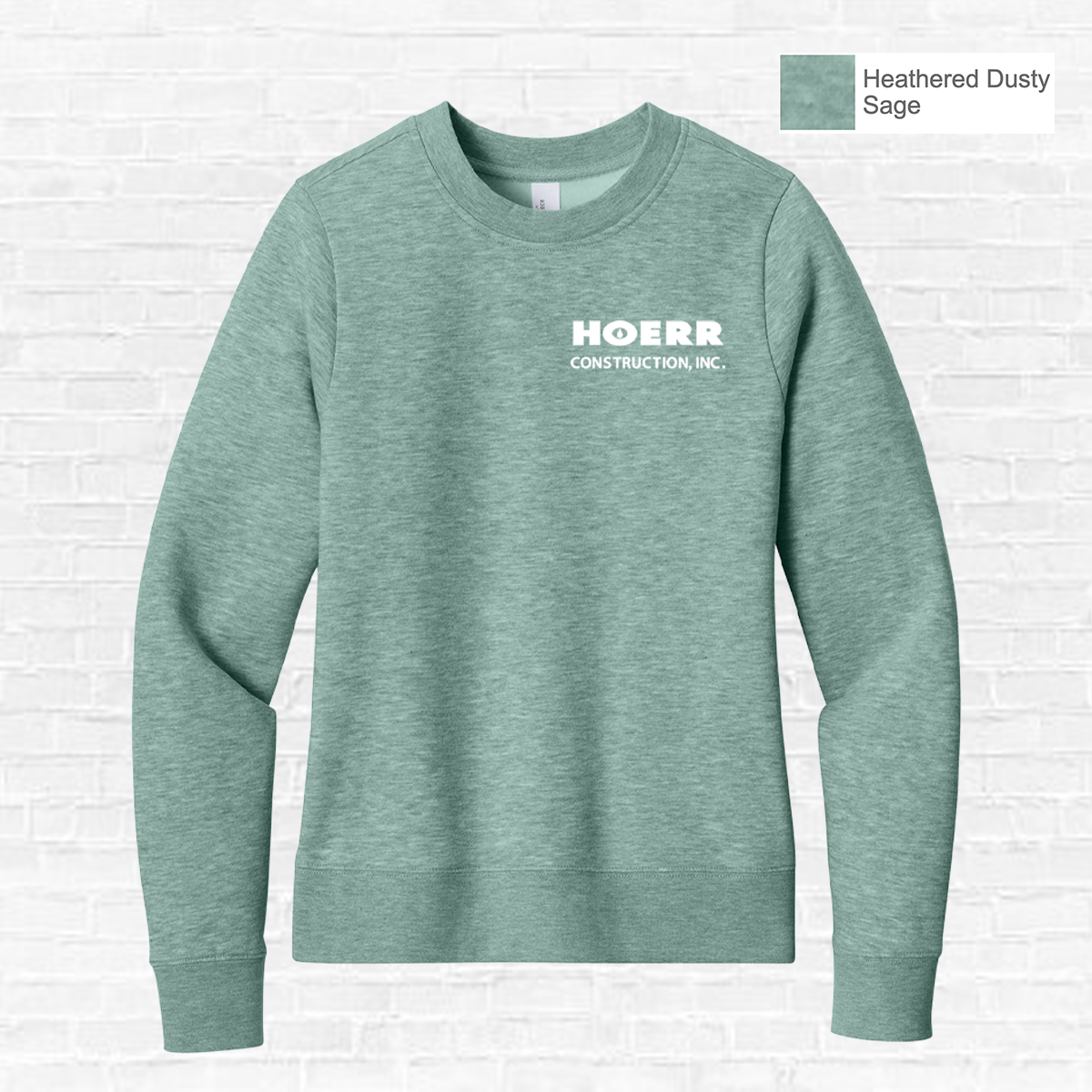 HC - Embroidered - District® Women’s V.I.T.™ Fleece Crew