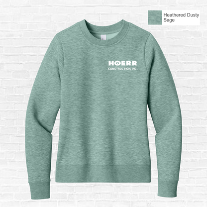HC - Embroidered - District® Women’s V.I.T.™ Fleece Crew