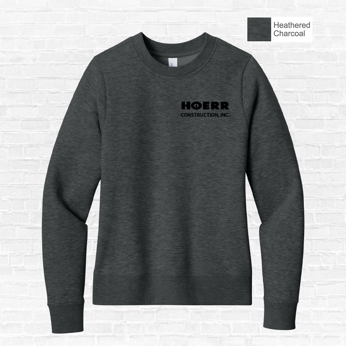 HC - Embroidered - District® Women’s V.I.T.™ Fleece Crew