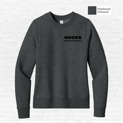 HC - Embroidered - District® Women’s V.I.T.™ Fleece Crew