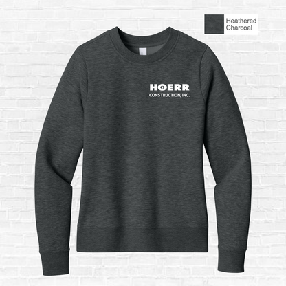 HC - Embroidered - District® Women’s V.I.T.™ Fleece Crew